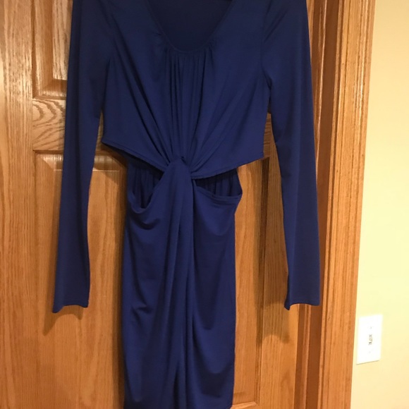 Royal blue dress - Picture 3 of 3